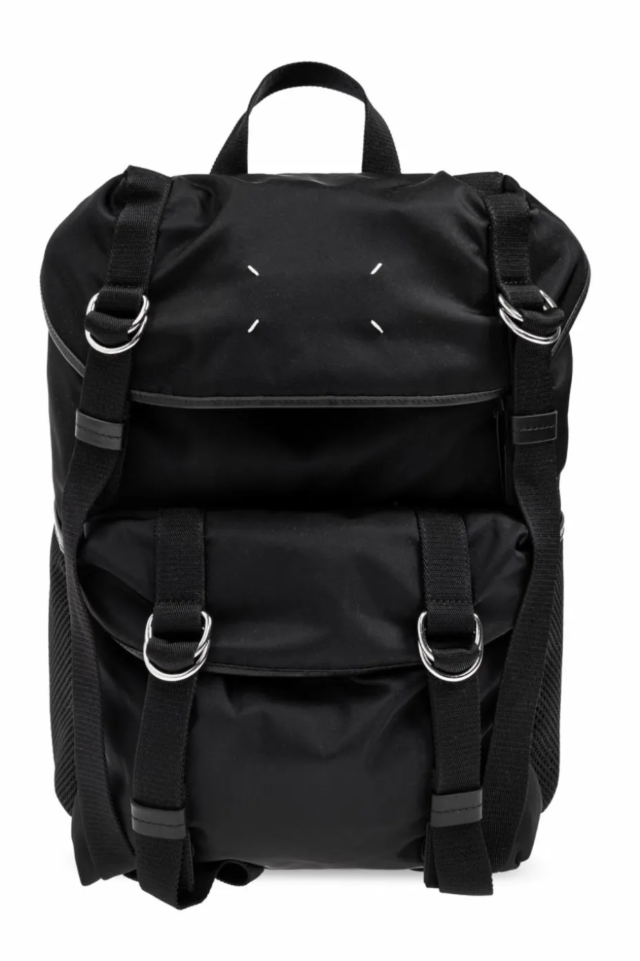 Maison Margiela BLACK Backpack with logo