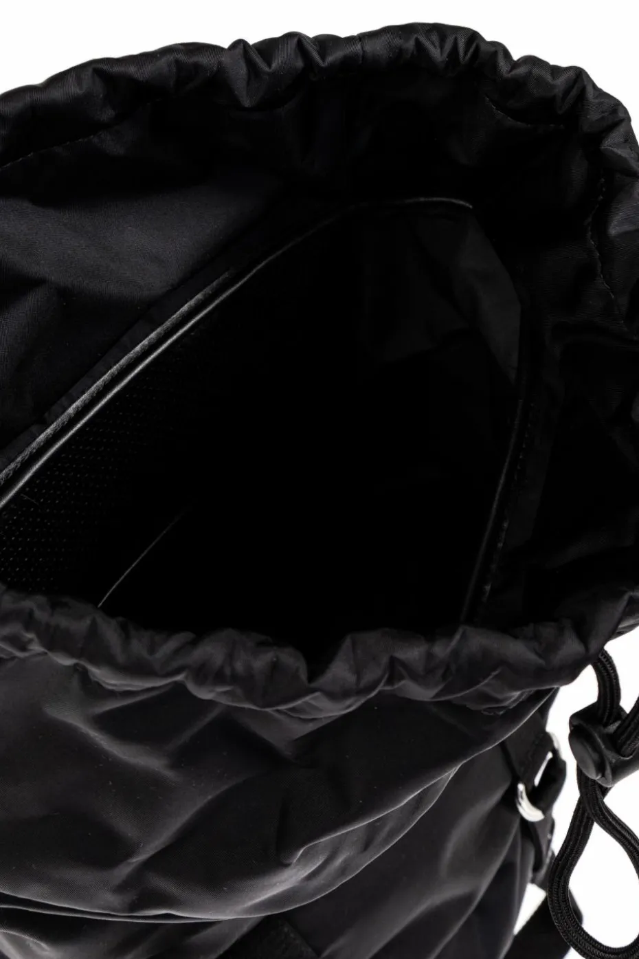 Maison Margiela BLACK Backpack with logo