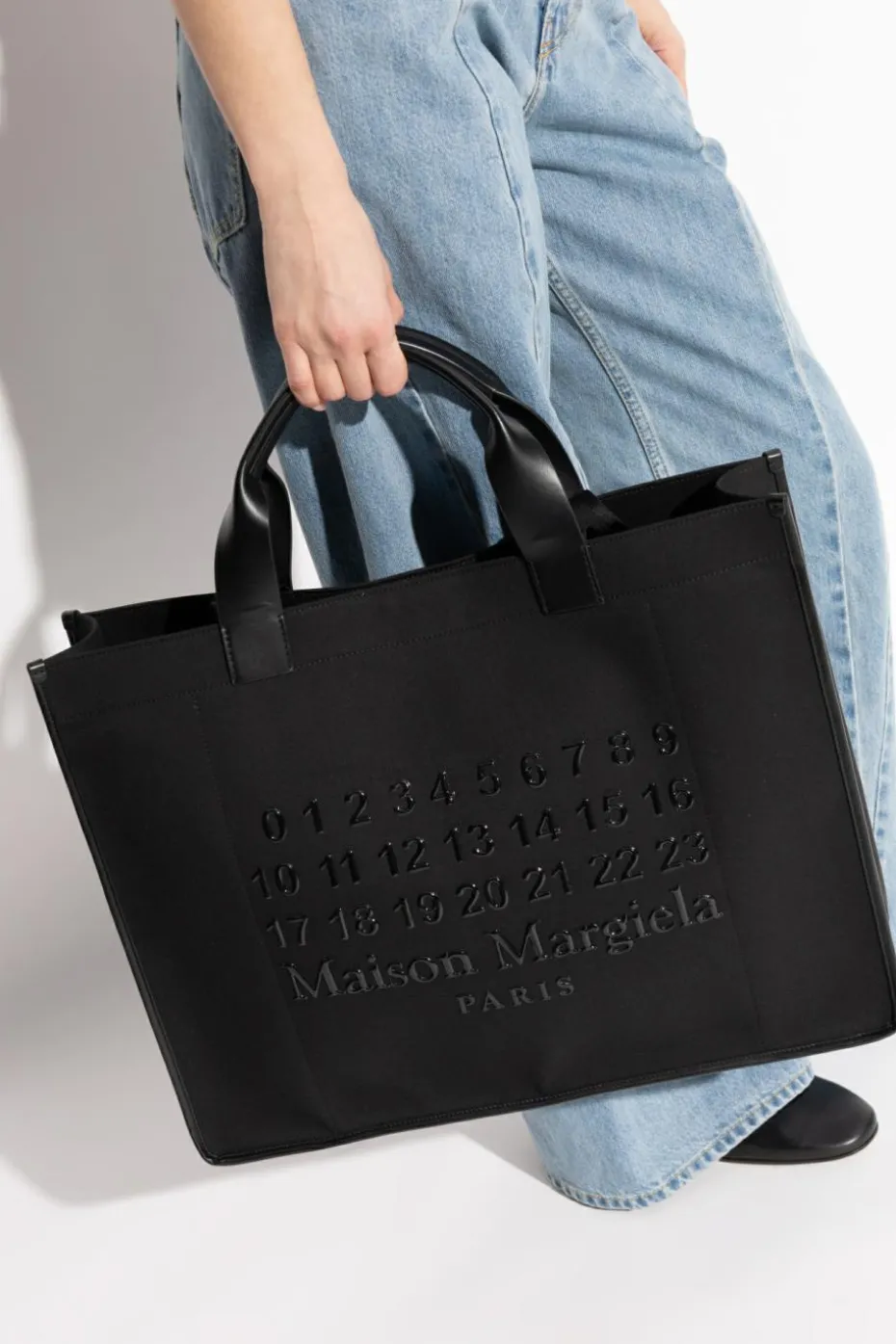 Maison Margiela BLACK Bag type shopper
