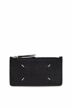 Maison Margiela BLACK Card holder with logo