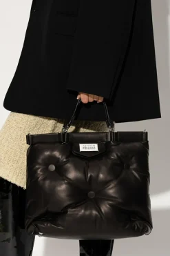 Maison Margiela BLACK ‘Glam Slam Shopping Medium’ shoulder bag