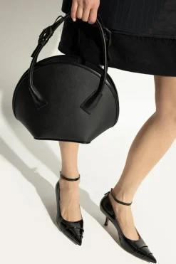 Maison Margiela BLACK Handbag with logo