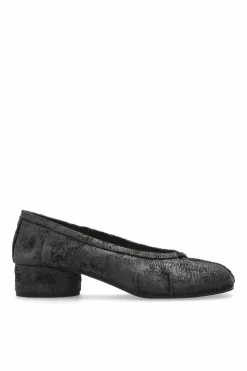 Maison Margiela BLACK Heeled shoes with Tabi toe