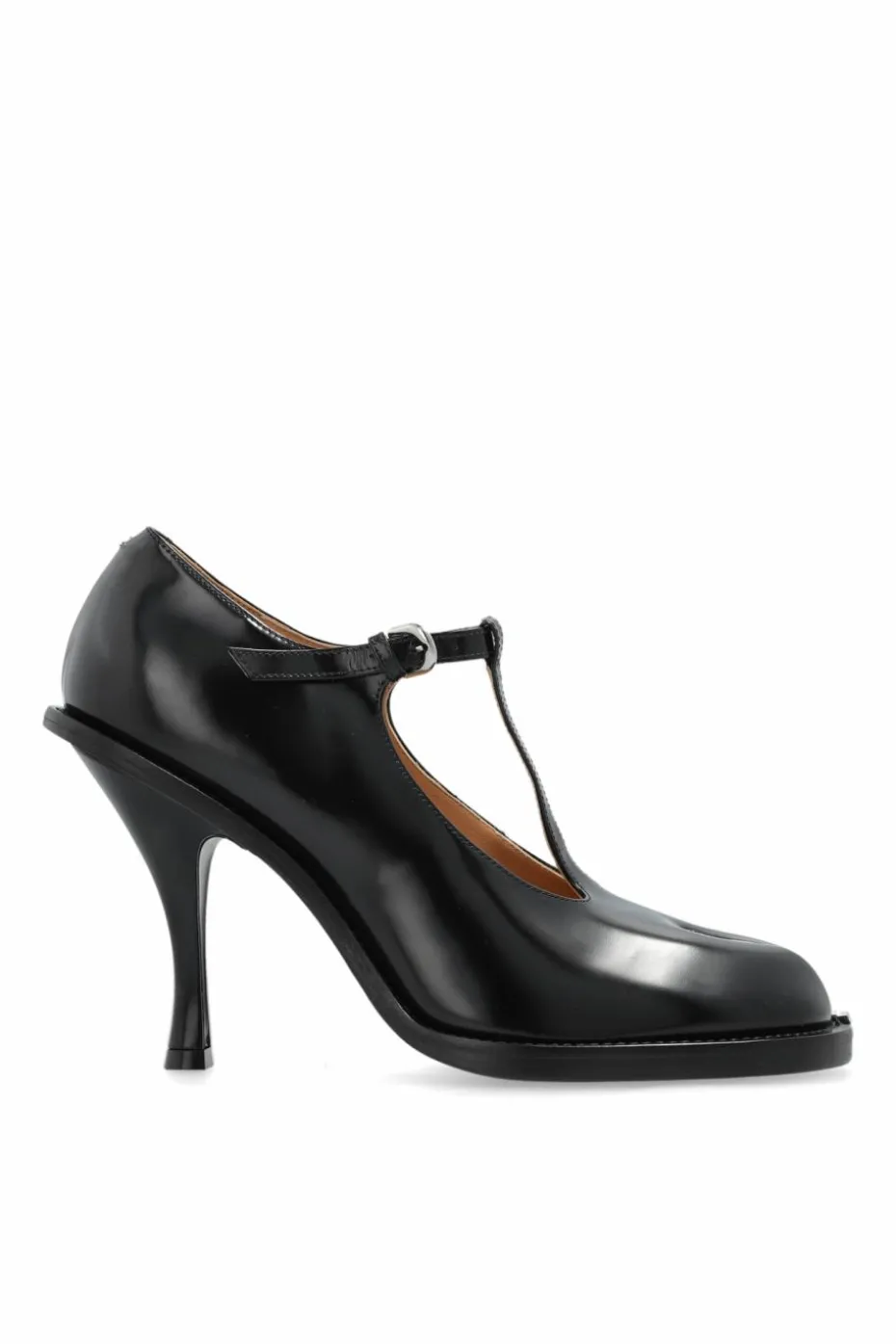 Maison Margiela BLACK Heeled shoes with ‘Tabi’ cut-out