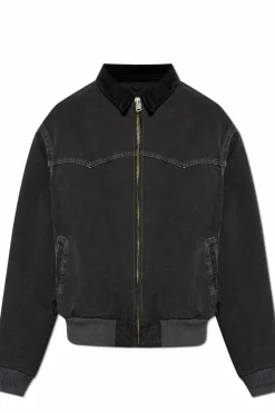 Maison Margiela BLACK Jacket with collar