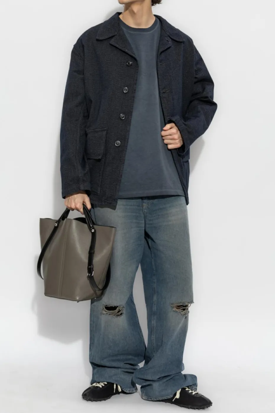 Maison Margiela BLACK Jacket with pockets