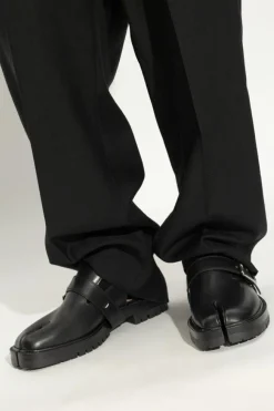 Maison Margiela BLACK Leather shoes