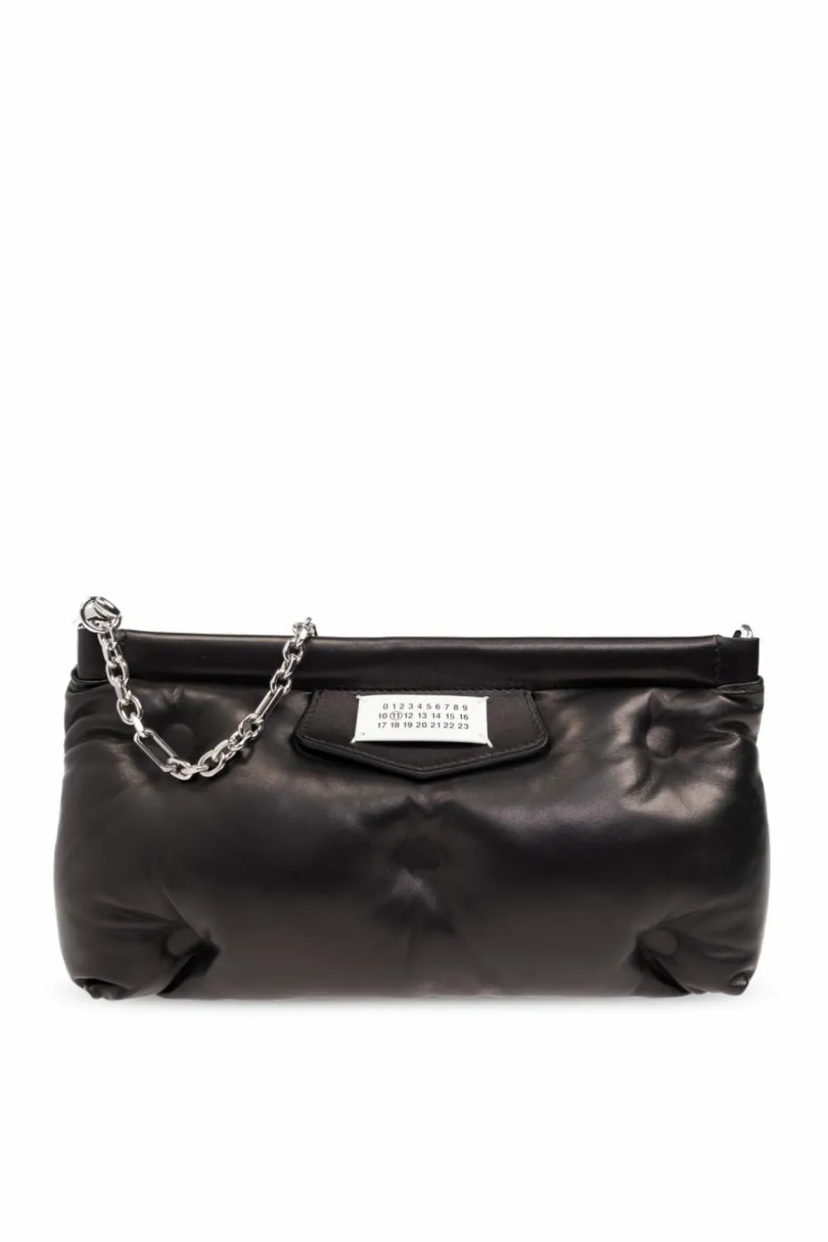 Maison Margiela BLACK Shoulder bag with 'Glam Slam' logo
