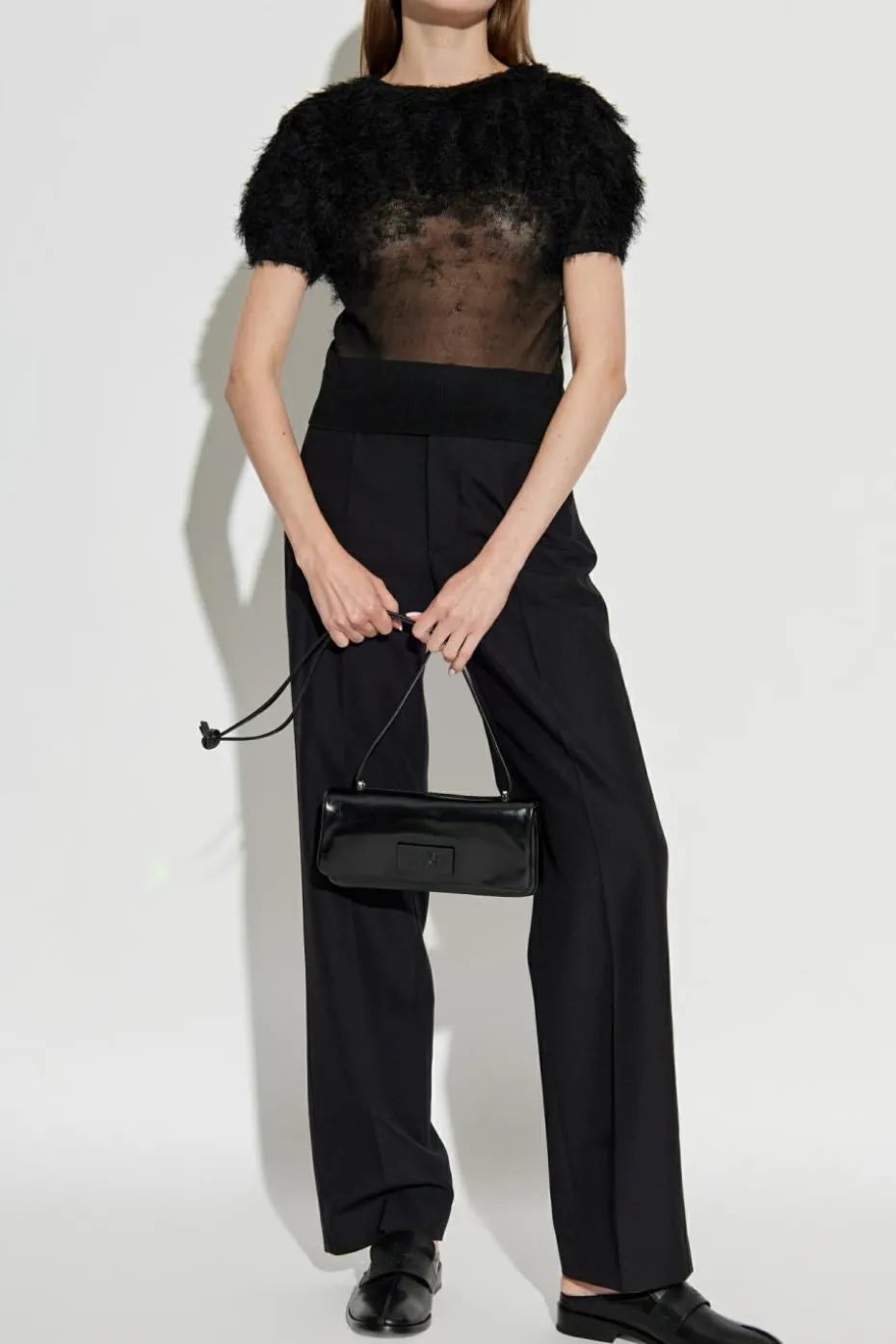 Maison Margiela BLACK Silk top