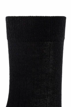 Maison Margiela BLACK Socks with `Tabi` Cut