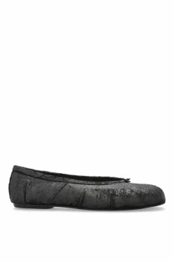 Maison Margiela BLACK Tabi toe ballerinas