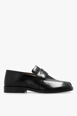Maison Margiela BLACK ‘Tabi’ split-toe loafers