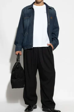 Maison Margiela BLACK Wool trousers