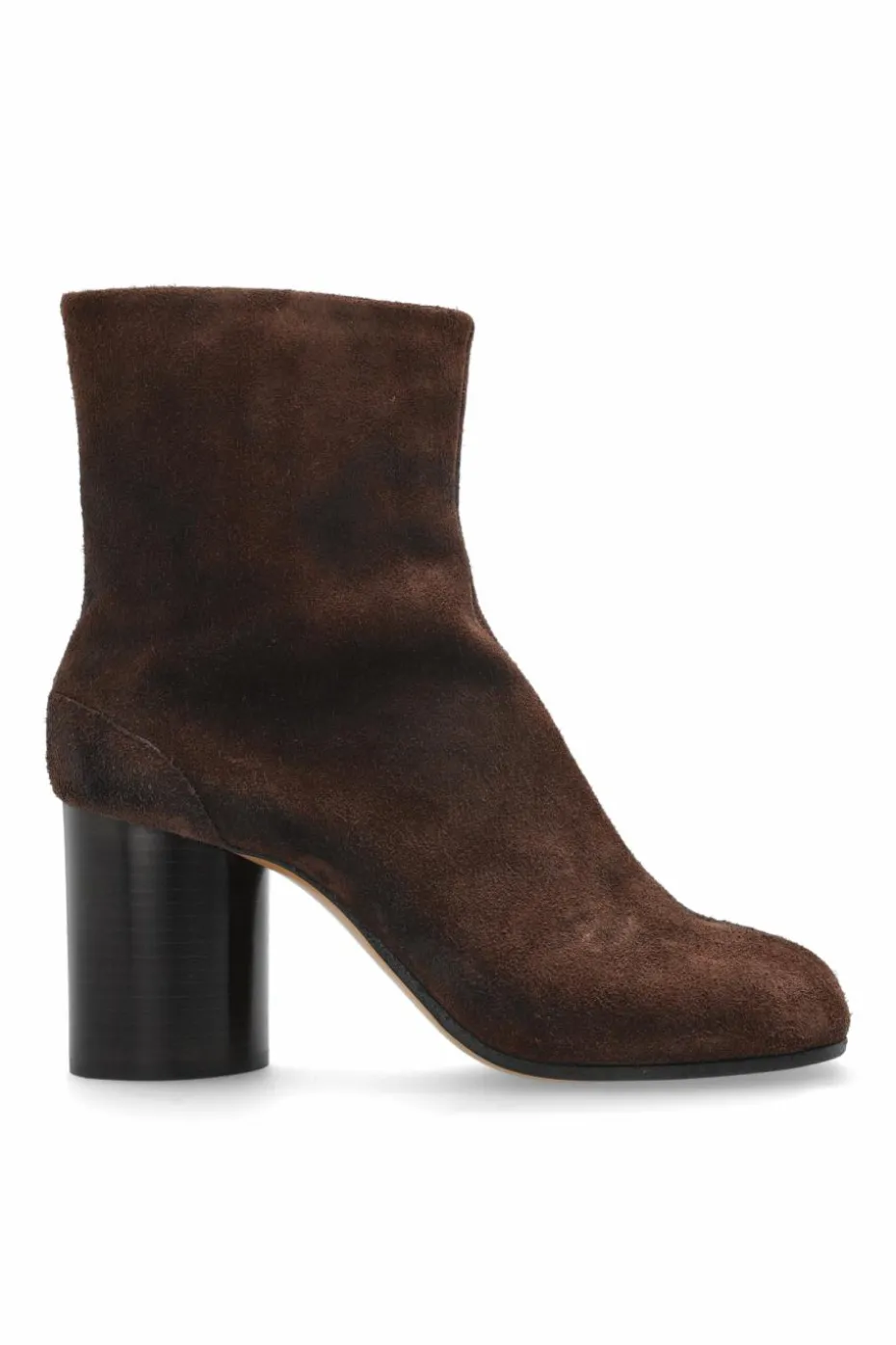 Maison Margiela BROWN Booties with 'Tabi' toe