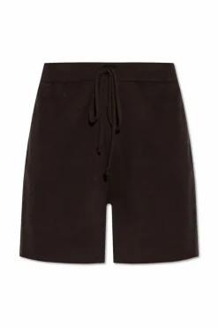 Maison Margiela BROWN Shorts with pockets