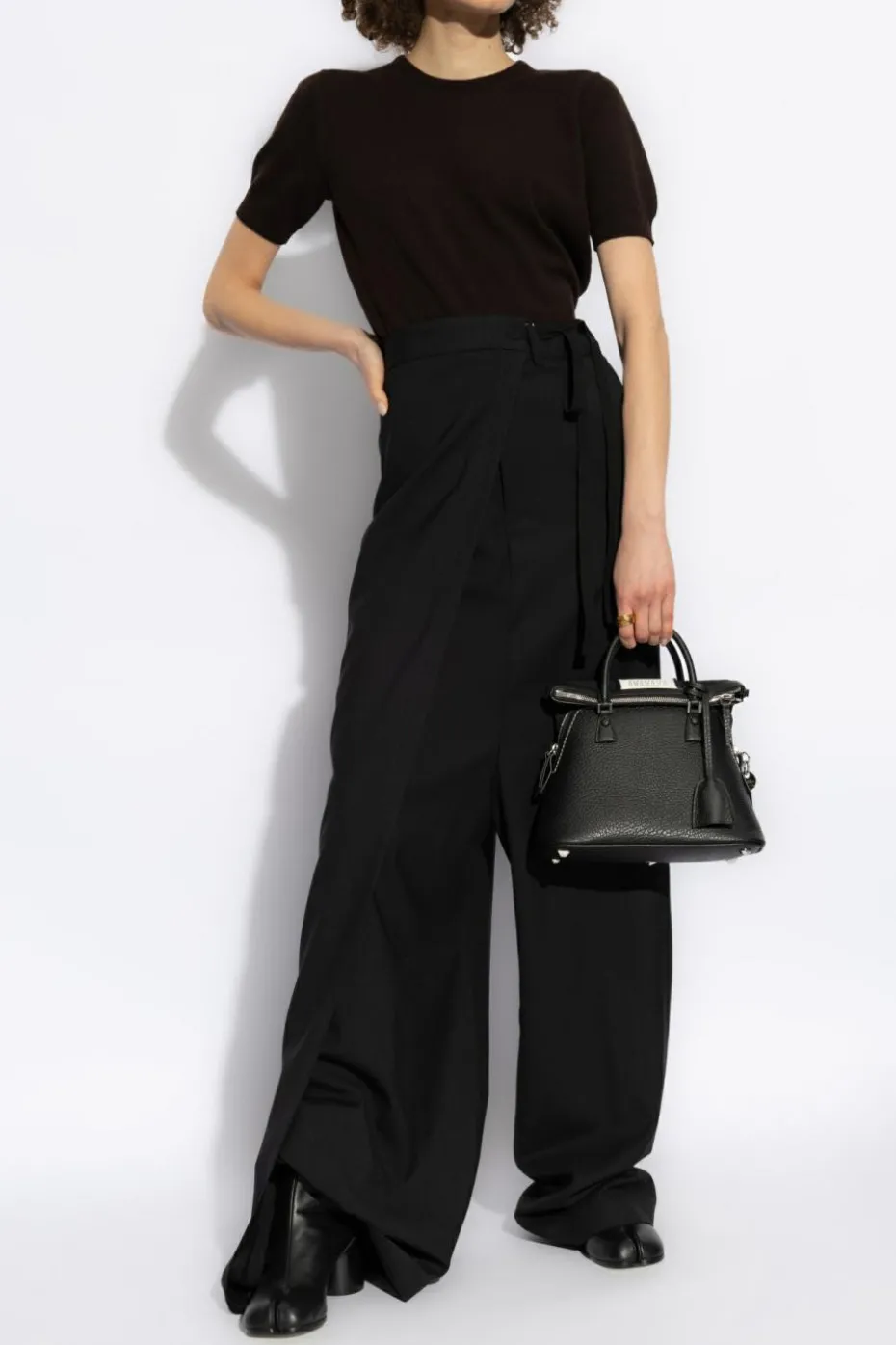 Maison Margiela BROWN Wool top