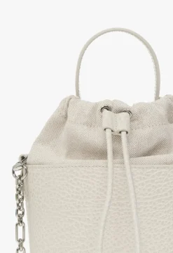 Maison Margiela cream ‘5AC Small’ shoulder bag