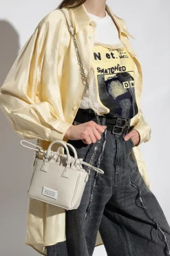 Maison Margiela cream ‘5AC’ shopper bag