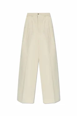 Maison Margiela cream Pants with pockets