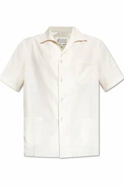 Maison Margiela cream Shirt with pocket