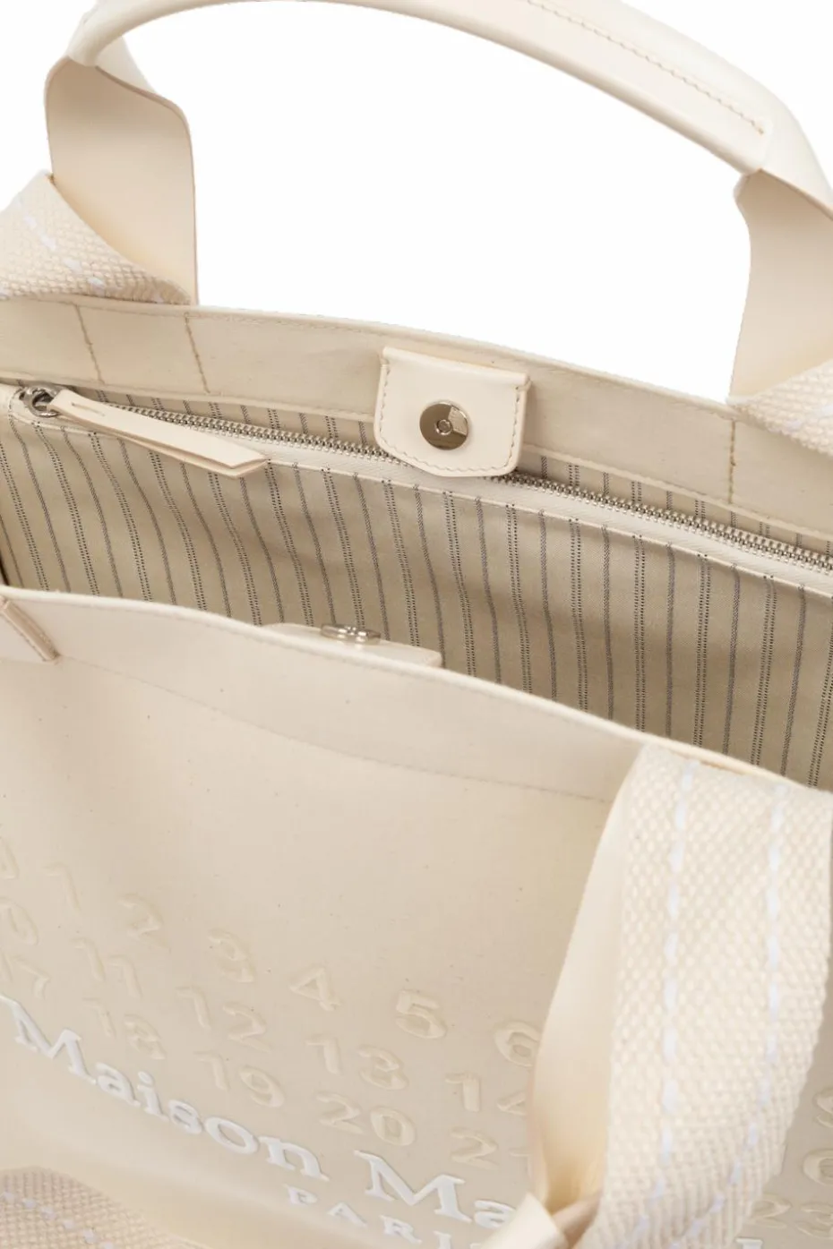 Maison Margiela cream Shopper bag