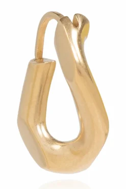 Maison Margiela GOLD Earrings with engraved logo