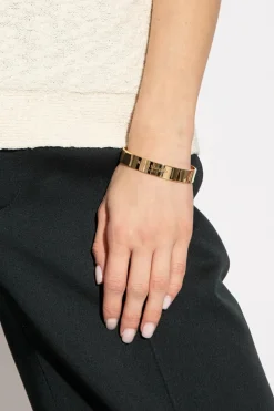 Maison Margiela GOLD Silver bracelet with logo