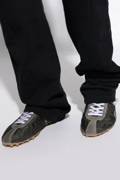 Maison Margiela GREEN Quilted sports shoes