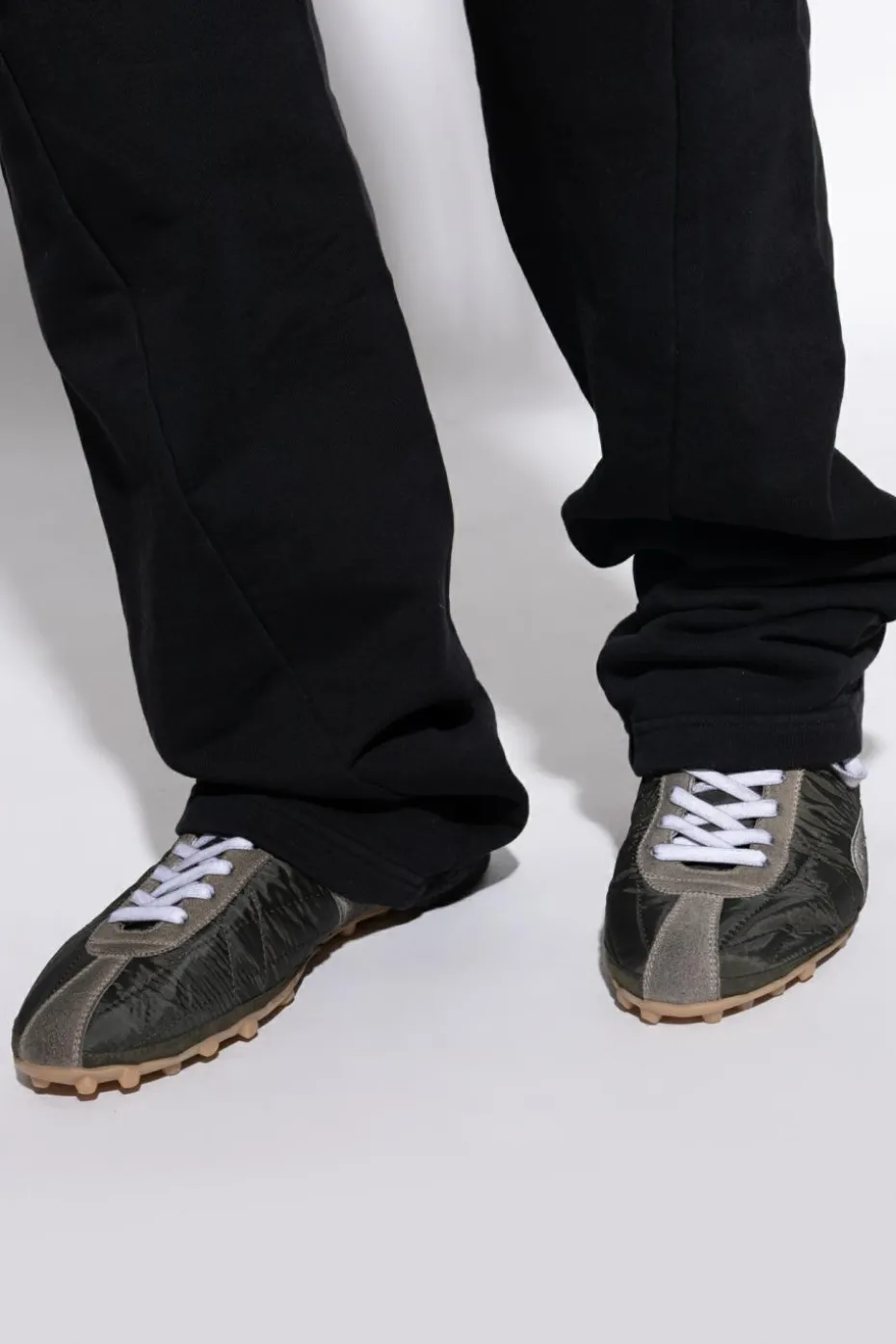 Maison Margiela GREEN Quilted sports shoes