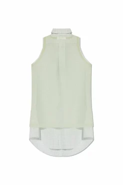 Maison Margiela GREEN Sleeveless top