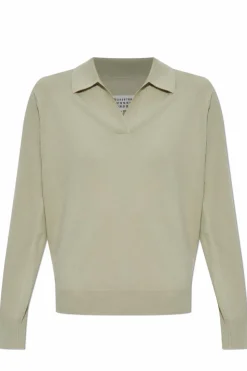 Maison Margiela GREEN Wool sweater