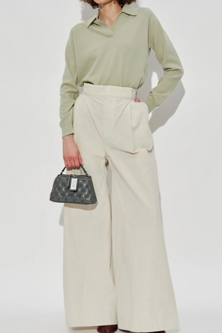 Maison Margiela GREEN Wool sweater