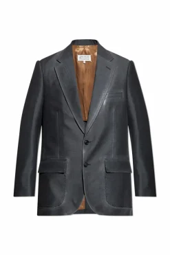 Maison Margiela GREY Blazer with raw finish