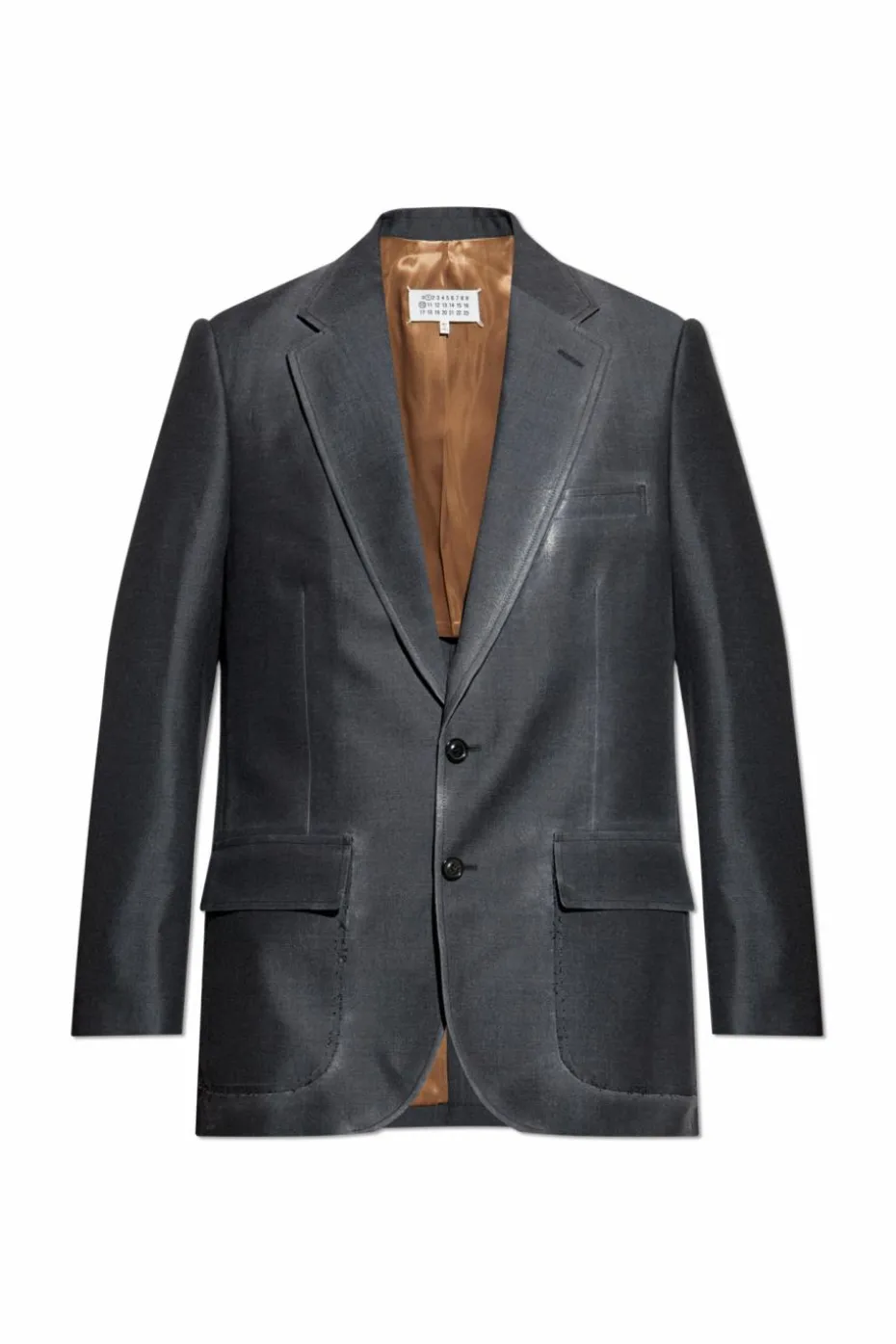 Maison Margiela GREY Blazer with raw finish
