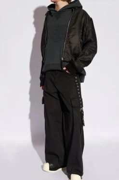 Maison Margiela GREY Hoodie with logo