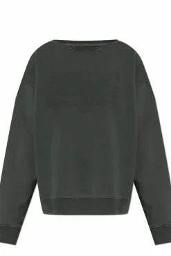 Maison Margiela GREY Sweatshirt with embroidered logo
