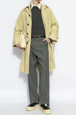 Maison Margiela GREY Sweater with elbow patches