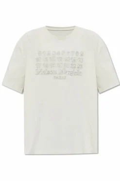 Maison Margiela GREY T-shirt with logo
