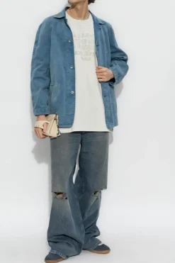Maison Margiela GREY T-shirt with logo