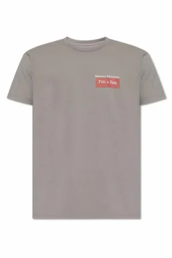 Maison Margiela GREY T-shirt with logo