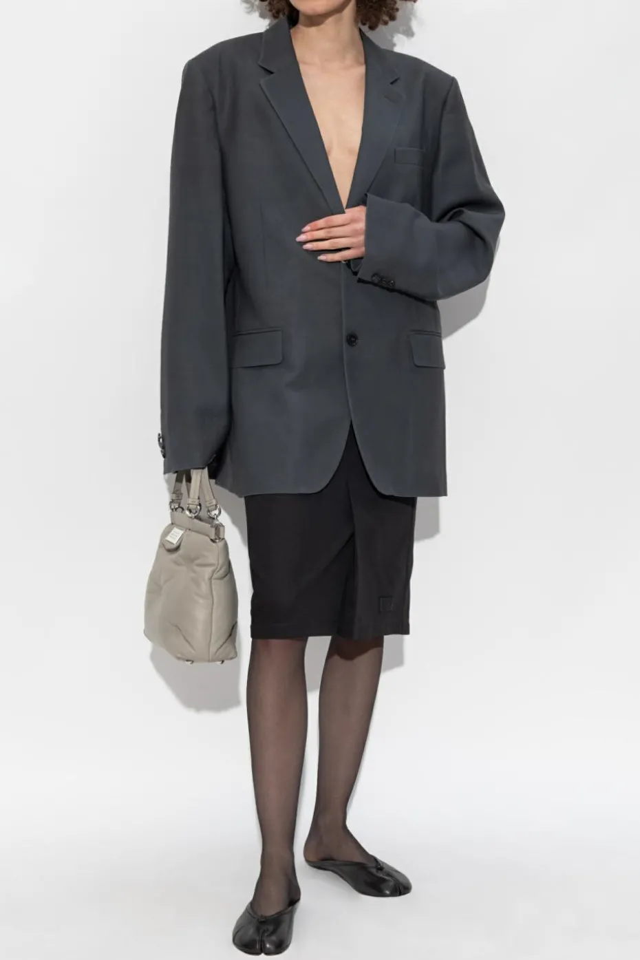 Maison Margiela GREY Wool blazer