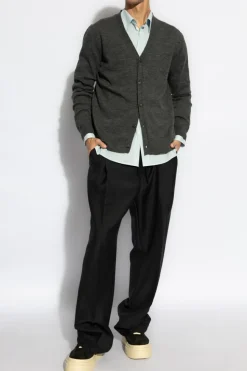 Maison Margiela GREY Wool cardigan