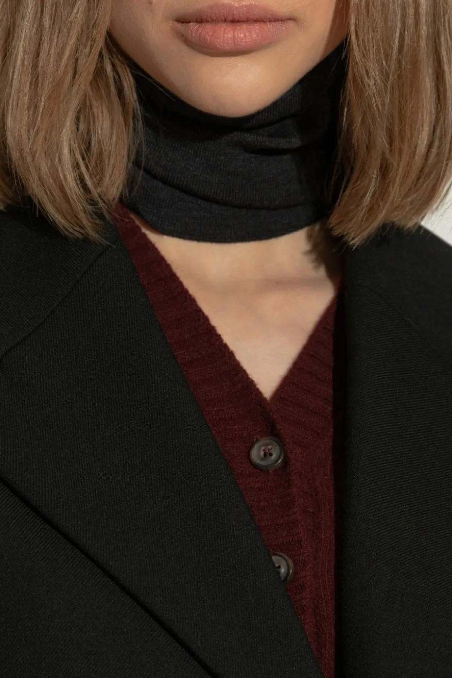 Maison Margiela GREY Woolen Snood