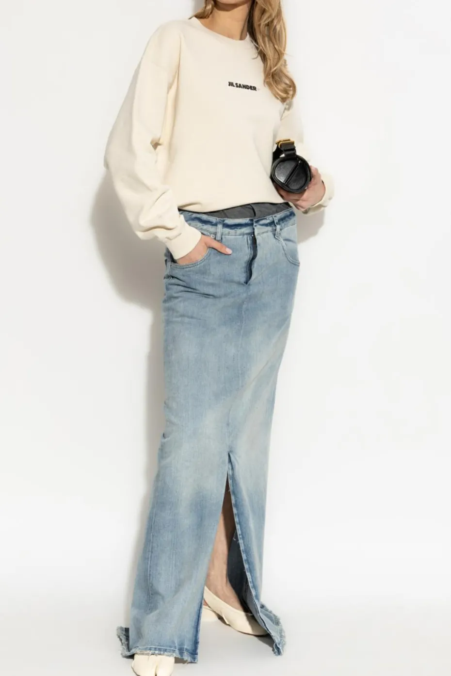 Maison Margiela light blue Denim skirt
