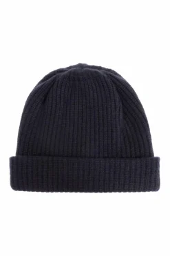 Maison Margiela NAVY BLUE Cashmere hat
