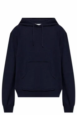 Maison Margiela NAVY BLUE Woolen sweatshirt