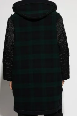 Maison Margiela NAVY BLUE Double-sided wool coat