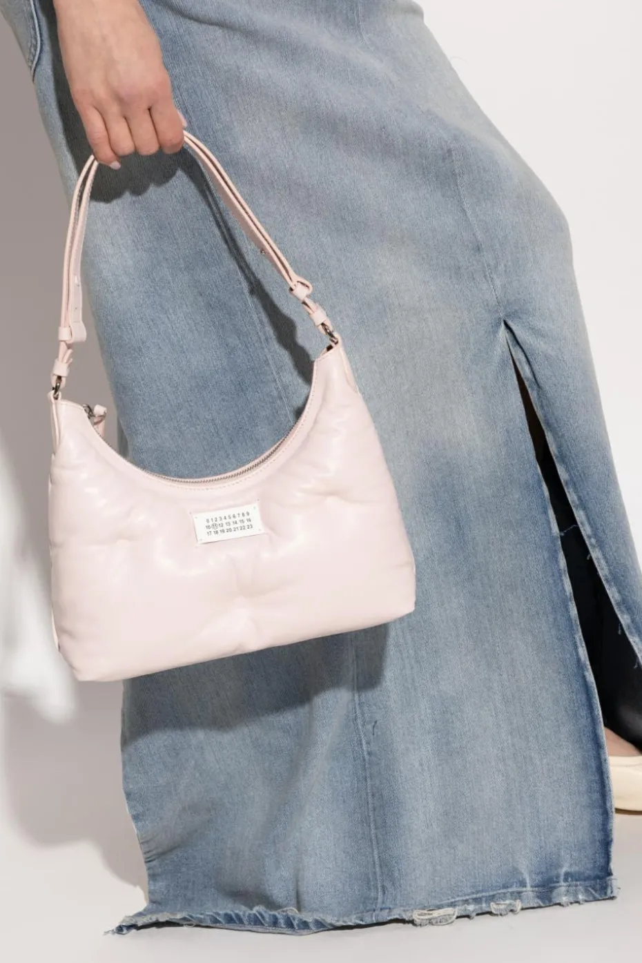 Maison Margiela PINK Shoulder bag ‘Glam Slam Hobo Small’