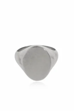 Maison Margiela SILVER Silver signet ring