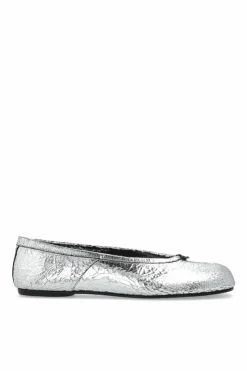 Maison Margiela SILVER Tabi toe ballet flats